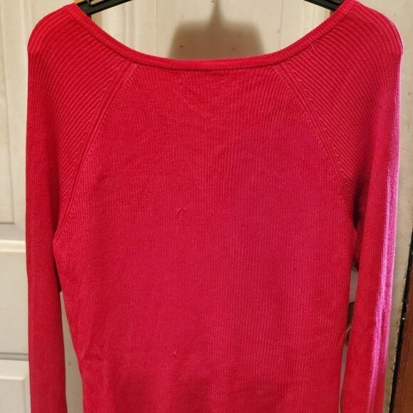 New York & Company crewneck sweater with zippers - Picture 5 of 8
